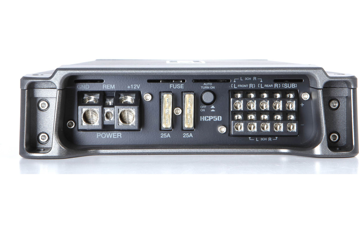 HERTZ 5-kanals bilförstärkare Klass-D