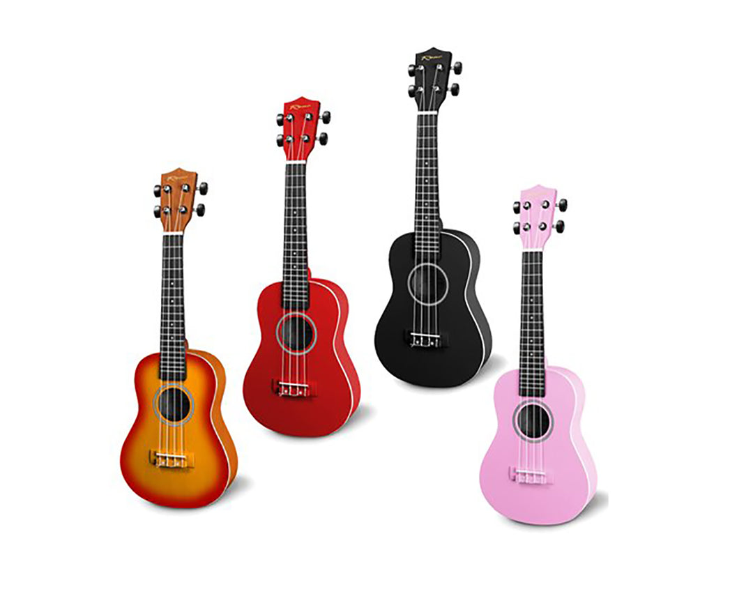 Reno RU300 Grand Concert Ukulele (röd)