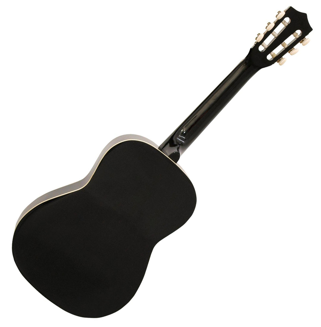 DiMavery AC-303 klassisk spansk gitarr 3/4 (svart) startpaket