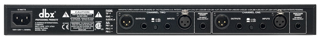 DBX 266XS 2-kanals Kompressor / Gate