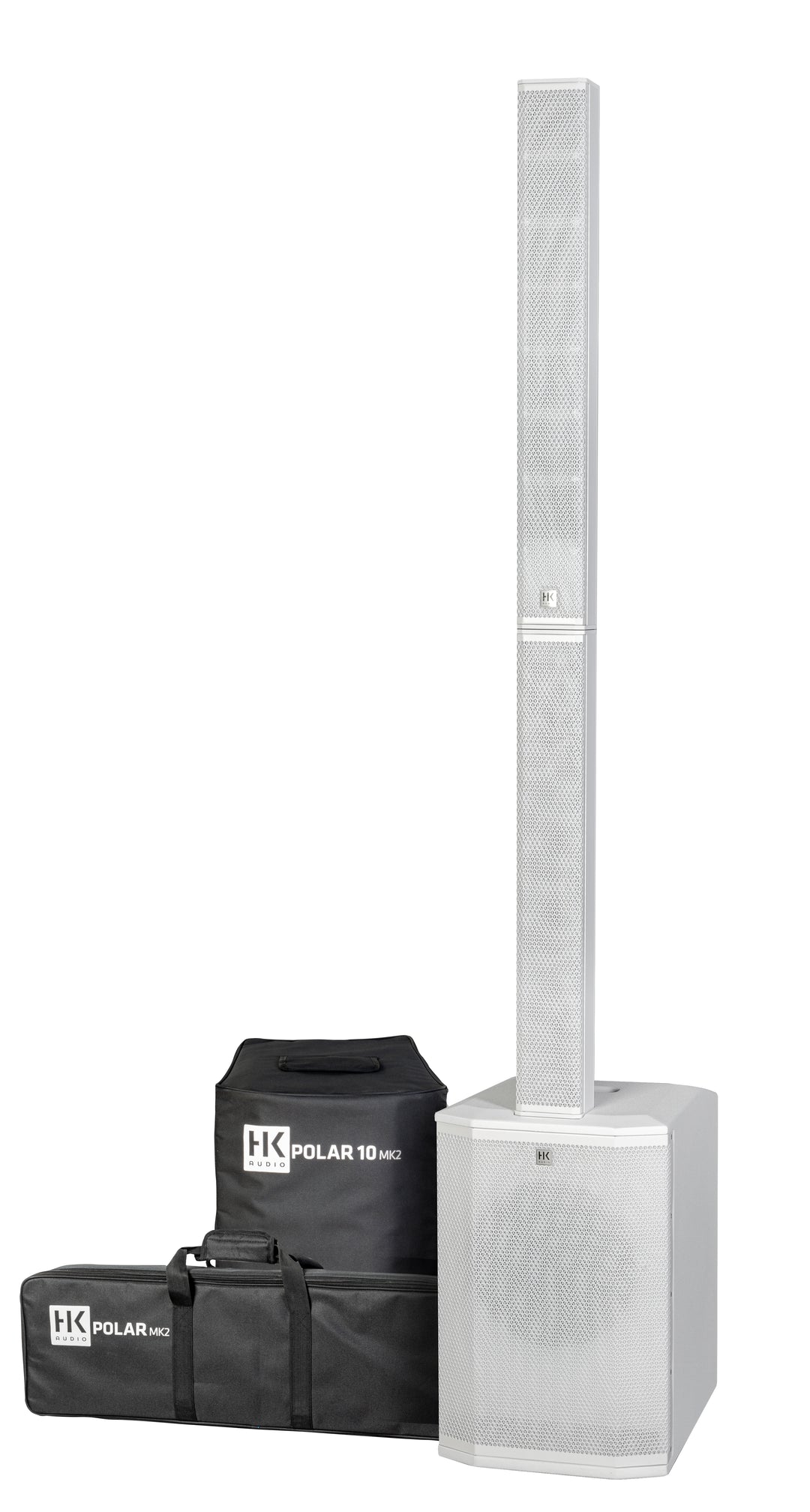 HK Audio Polar 10 MK2 - Stolphögtalare (Hvid)