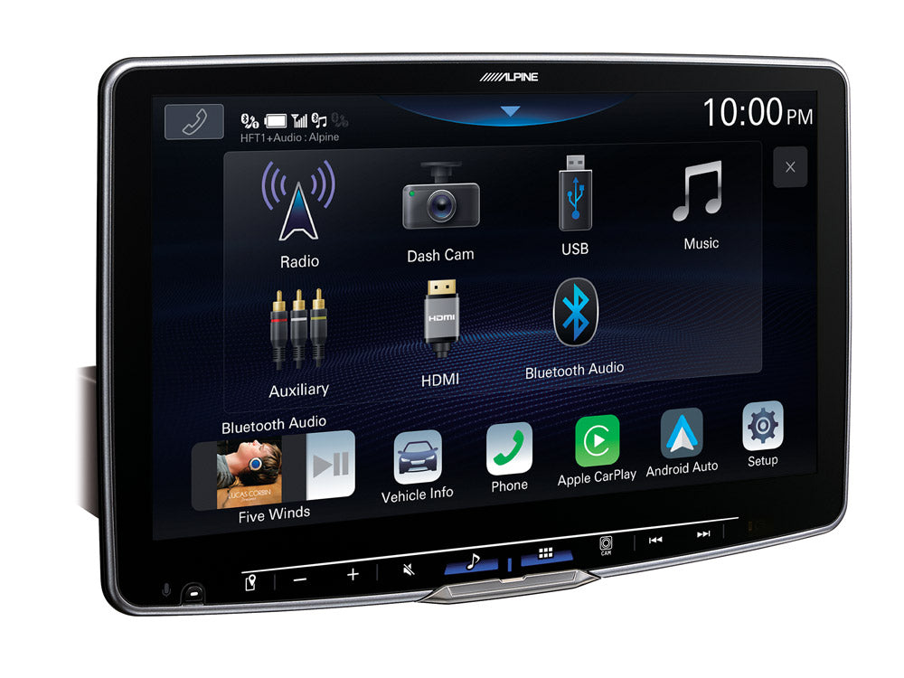 Alpine HALO11 iLX-F115D trådlös Apple Carplay (11")