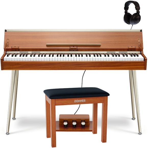 Donner DDP-80 PLUS el-piano Bundlepaket