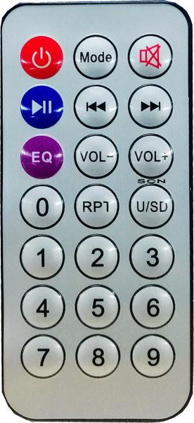 Ibiza Party8LED Festival-högtalare (300W)