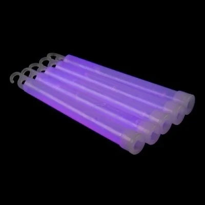 25 st Glowsticks 6'' med snöre (Lila)