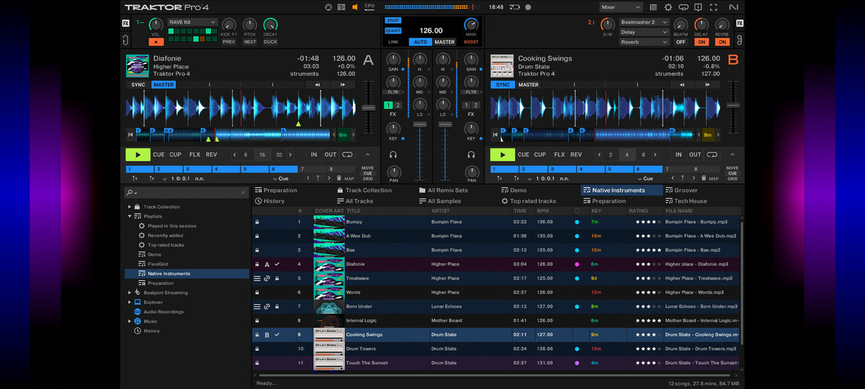 Traktor Pro 4 Uppgradering från Traktor Play