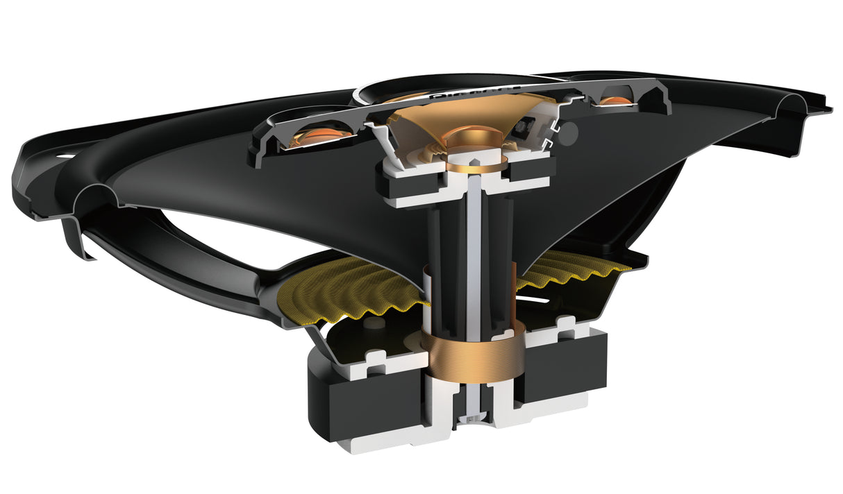 Pioneer TS-A6971F 5-vägs koaxialsystem (600W, 6"x9")