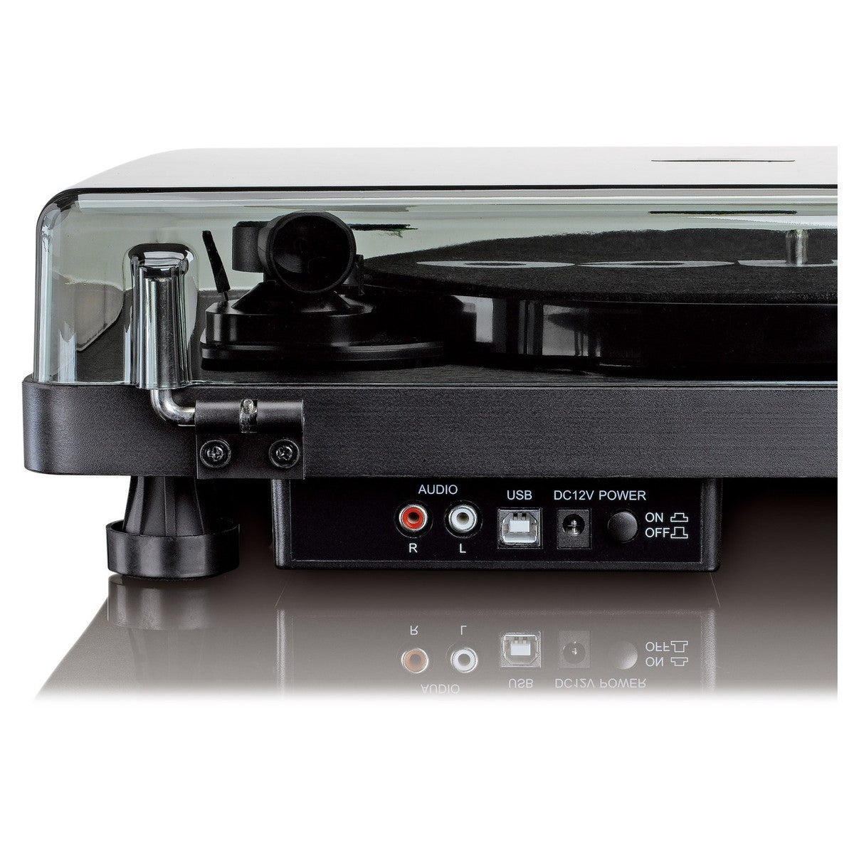 Lenco L-30 skivspelare (svart)