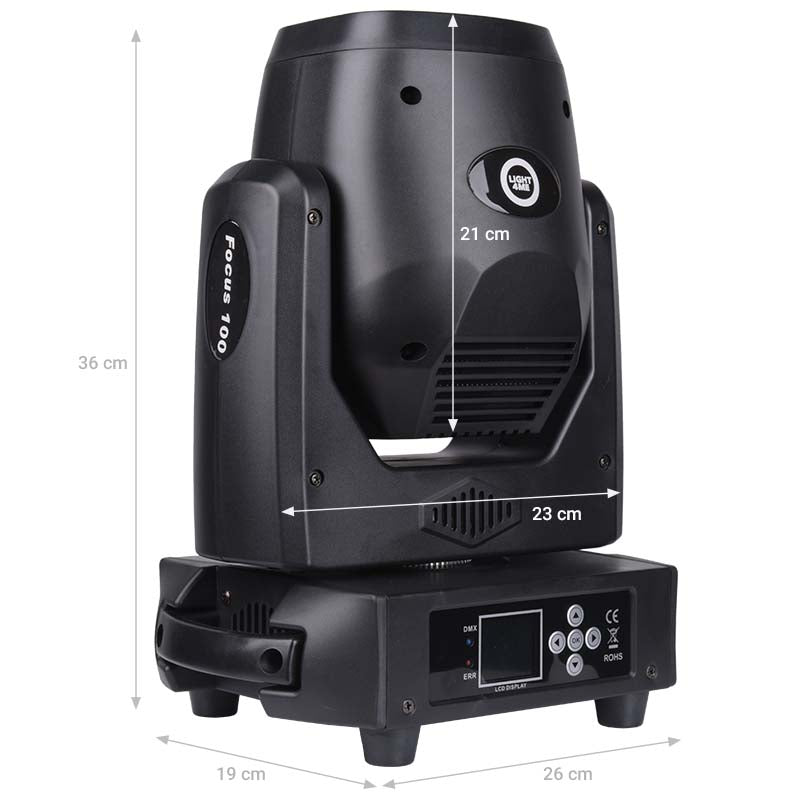LIGHT4ME FOCUS 100 SPOT PRISME LED