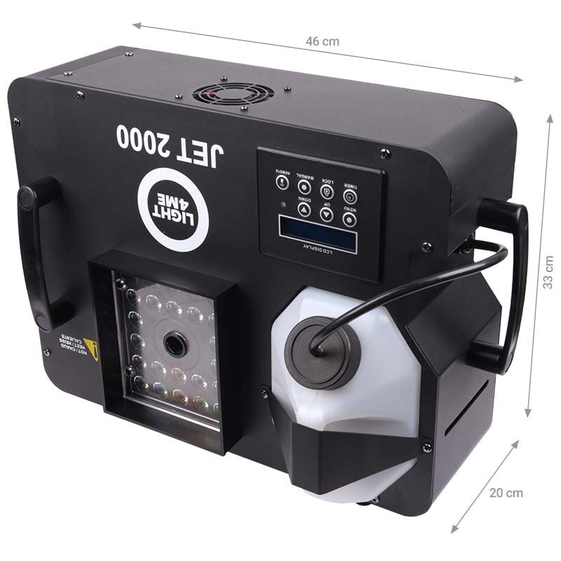 Light4 Me JET 2000 vertikal rökmaskin