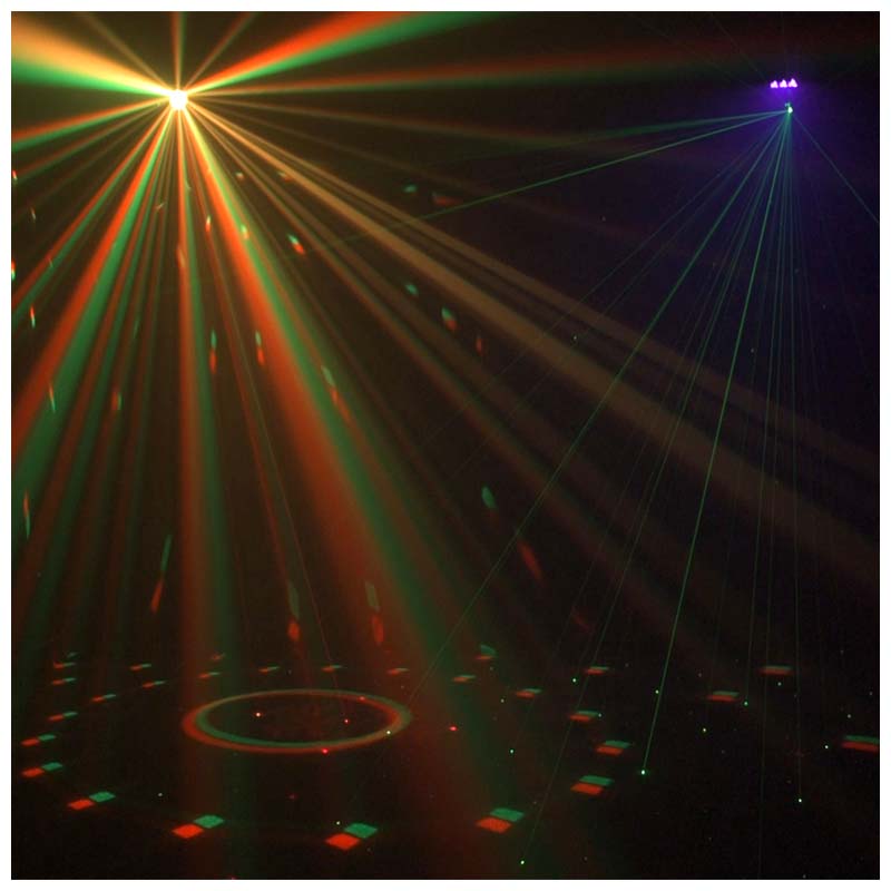 LIGHT4ME MULTIFASE multieffekt LED UV tvättblixt
