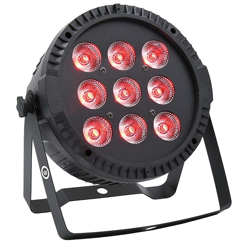 LIGHT4ME PAR RGBW 9x10 scenespotlight LED-lysarmatur