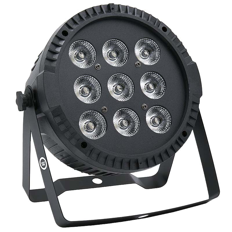 LIGHT4ME PAR RGBW 9x10 scenespotlight LED-lysarmatur