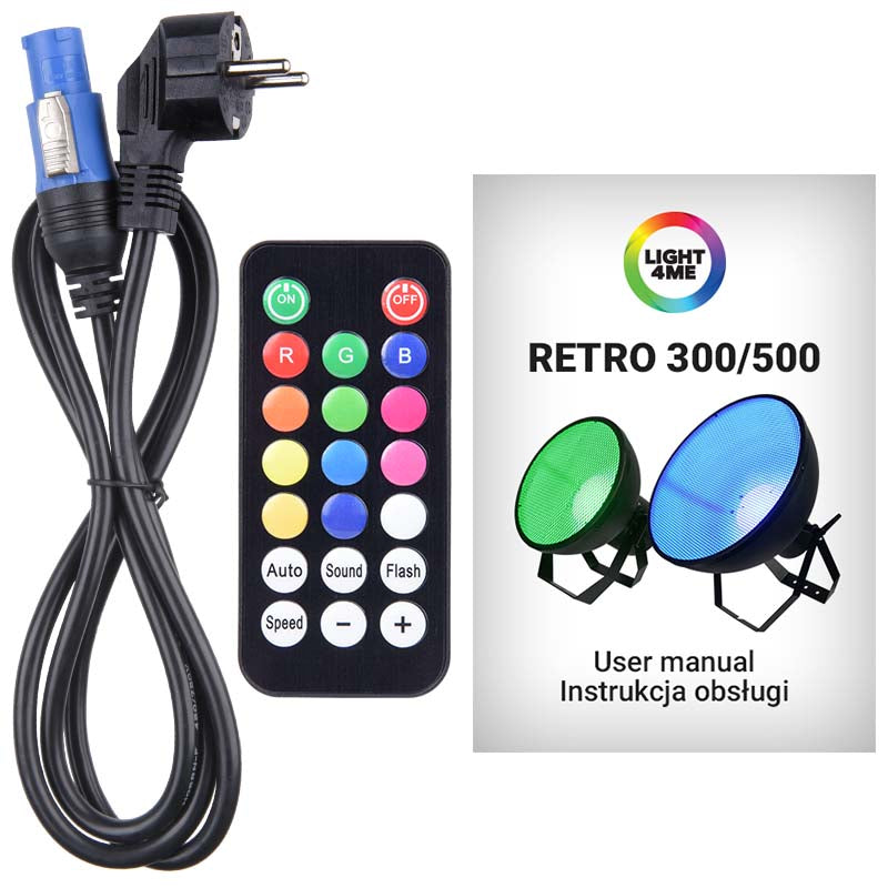 LIGHT4ME RETRO 500 RGBA IR