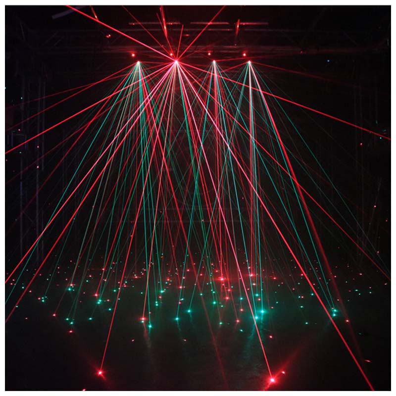 LIGHT4ME SPIDER STROBO LASER LED-ljuseffekt
