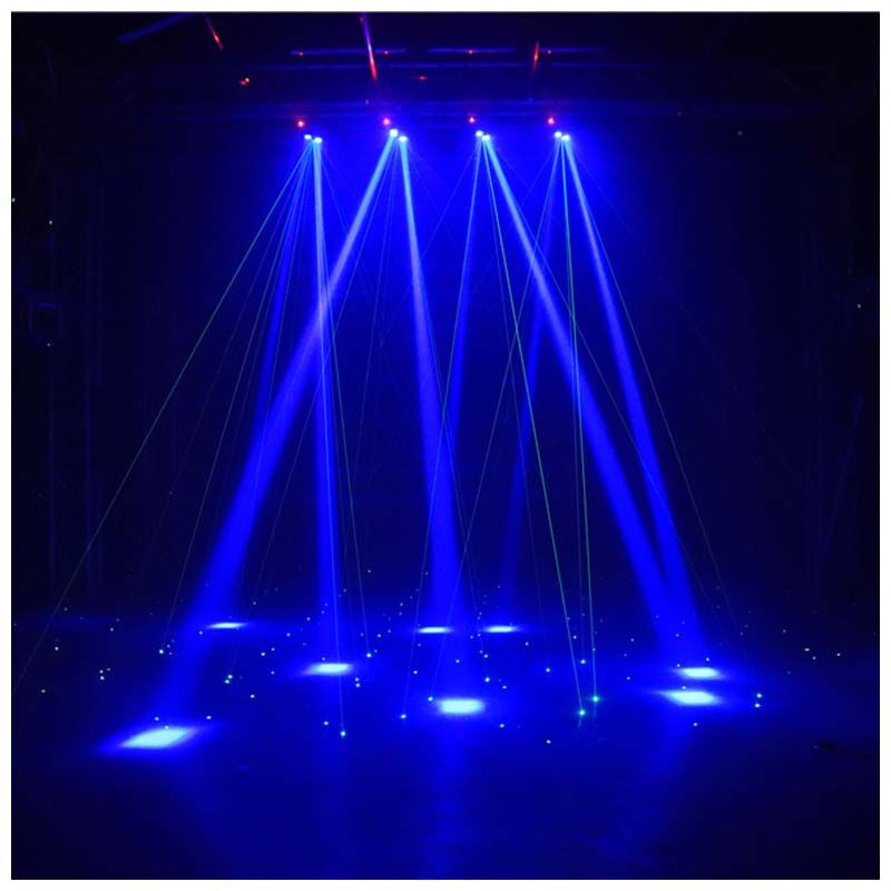 LIGHT4ME SPIDER STROBO LASER LED-ljuseffekt
