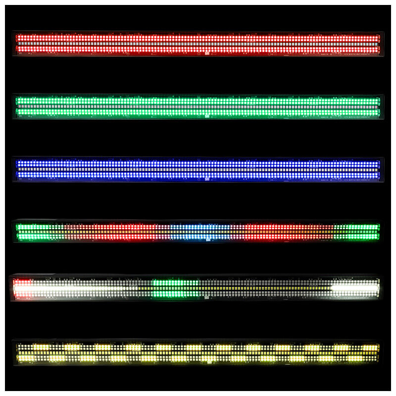 Light4Me Strobe Multi Bar LED – RGB+CW strobe och blinder