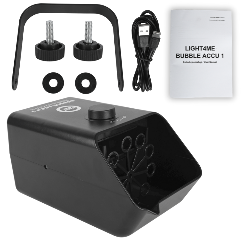 Light4Me ACCU 1 Batteridriven Såpbubbelmaskin