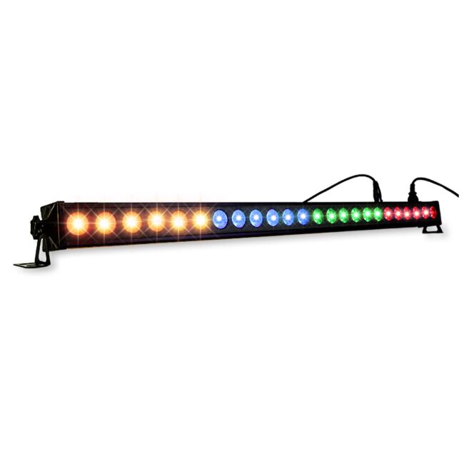 LIGHT4ME DECO BAR 24 RGBA ljuslist klocka