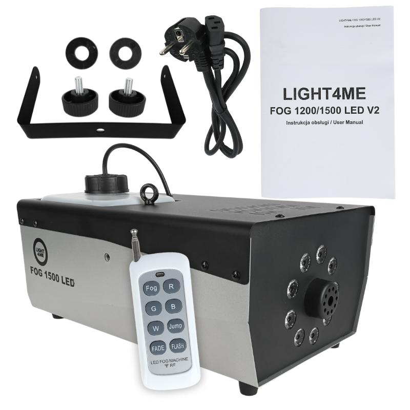 Light4Me FOG 1500 LED Rökmaskin med DMX