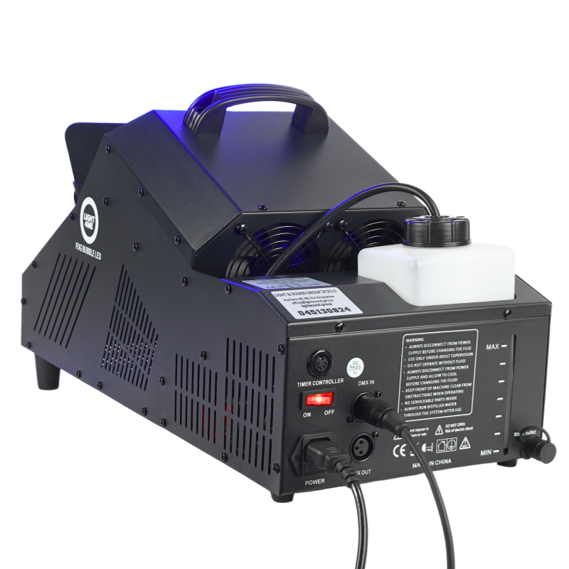 LIGHT4ME såpbubble- & rökmaskin