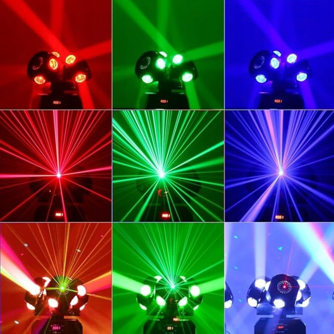LIGHT4ME SID PRO 5-i-1 rörlig multieffektlampa