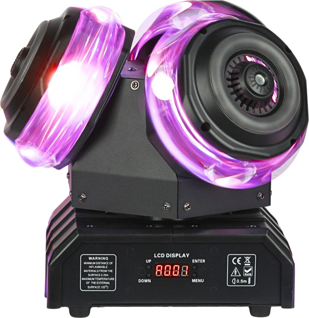 LIGHT4ME SID PRO 5-i-1 rörlig multieffektlampa