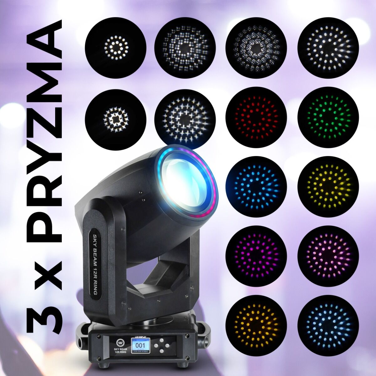 LIGHT4ME SKY BEAM 12R RING