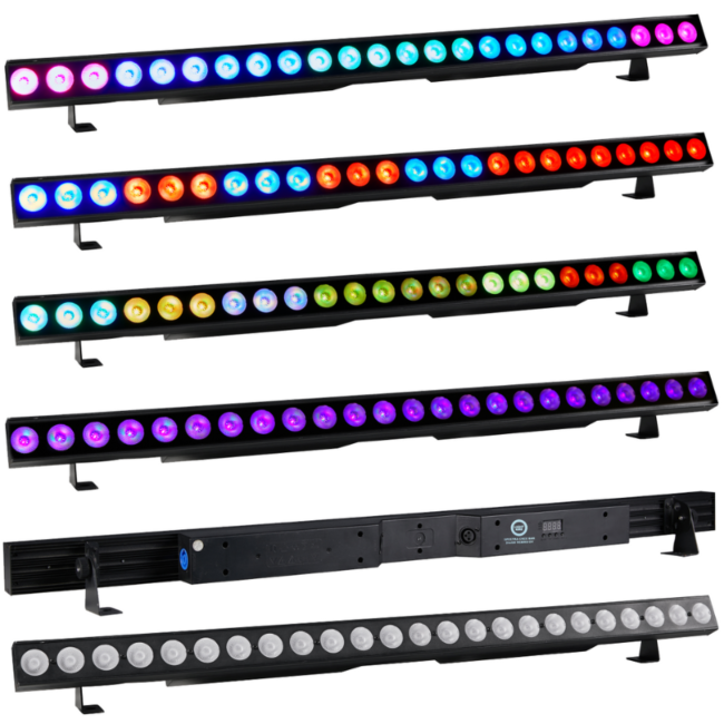 Light4Me Spectra CREE Bar 24x6W RGBWA-UV