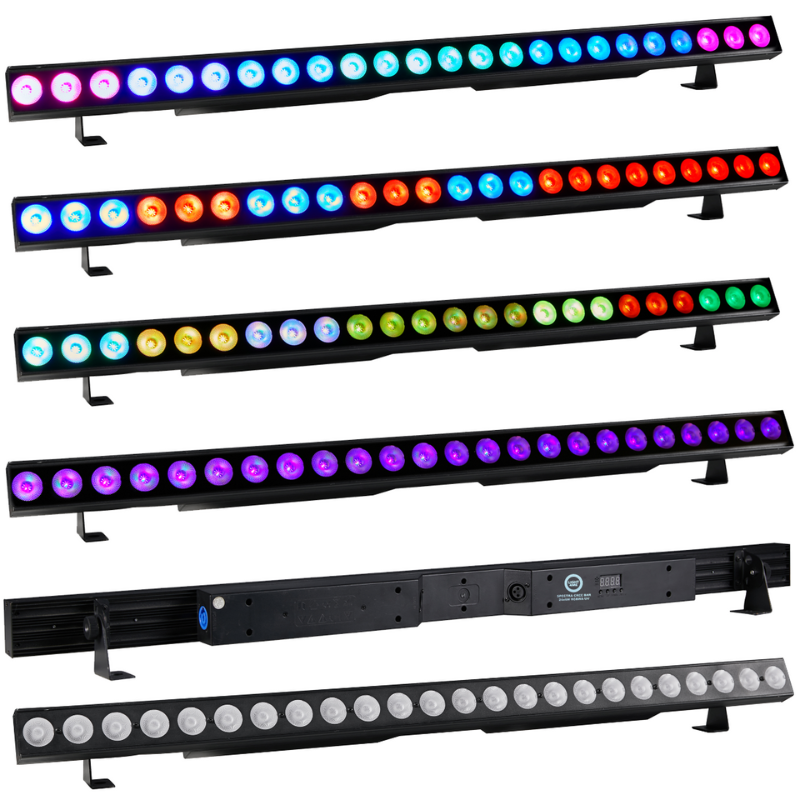Light4Me Spectra CREE Bar 24x6W RGBWA-UV