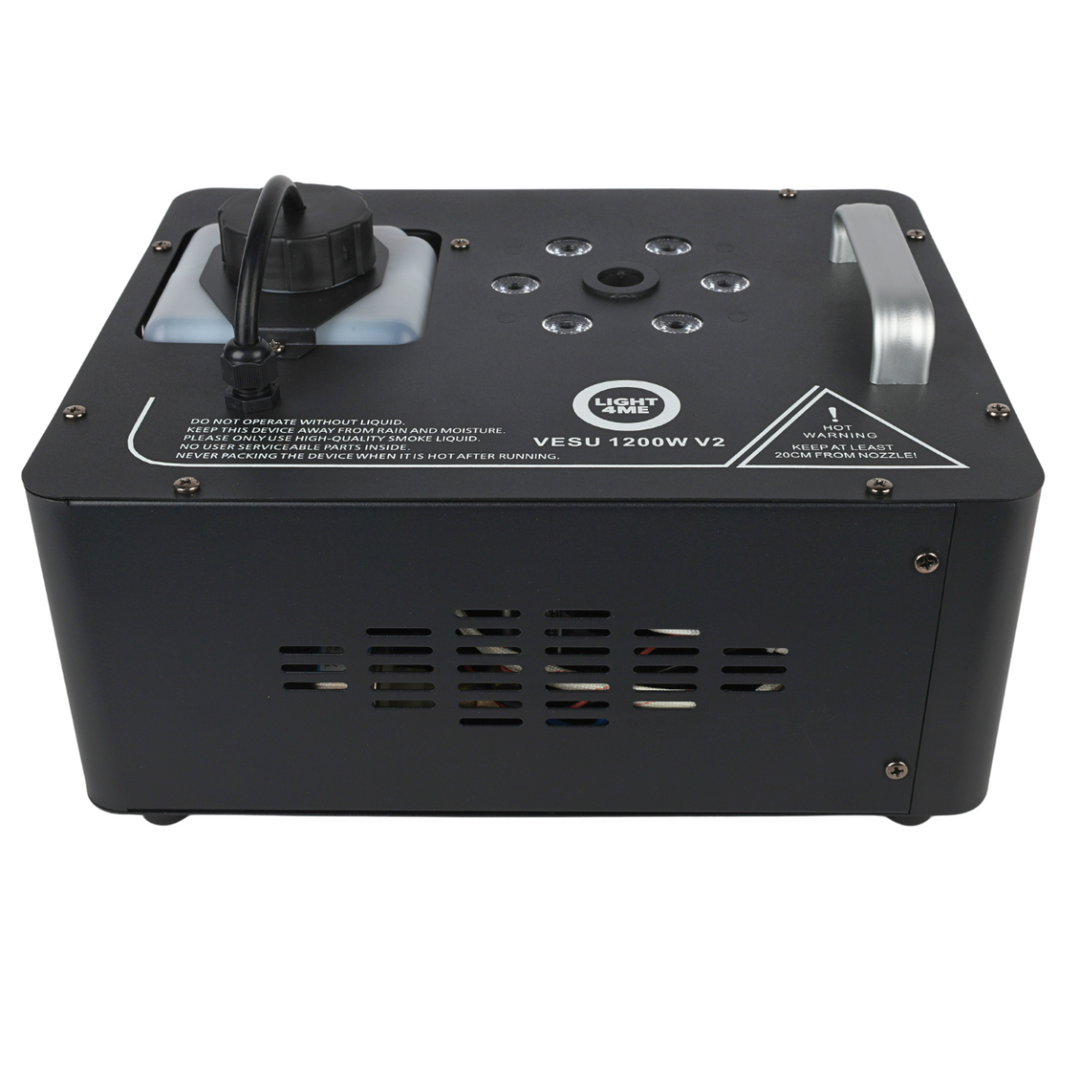 Light4Me VESU 1200W V2 Vertikal Rökmaskin med RGB LED