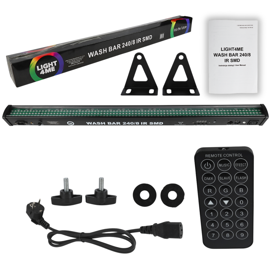 Light4Me Vägg-Wash 240/8 IR SMD