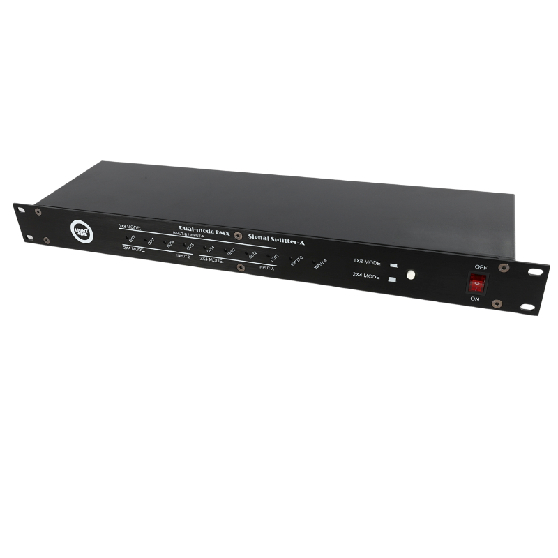 LIGHT4ME XSPLIT 2x4 DMX-splitter