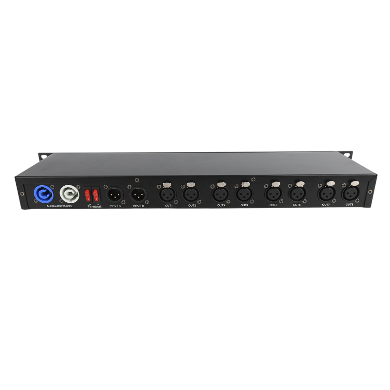 LIGHT4ME XSPLIT 2x4 DMX-splitter