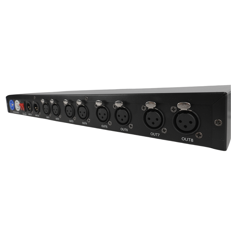 LIGHT4ME XSPLIT 2x4 DMX-splitter