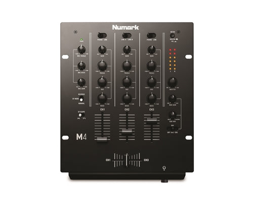 Numark M4 DJ Mixer (svart)