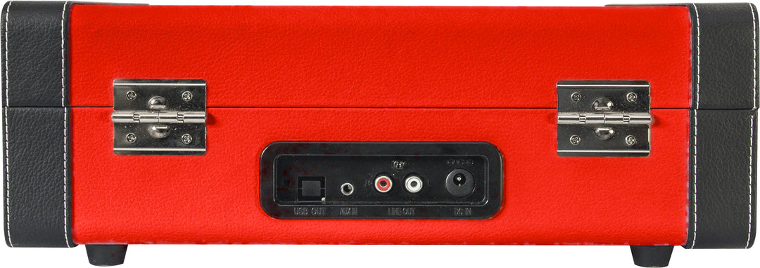 Madison Vintage Skivspelare med Bluetooth (Röd)
