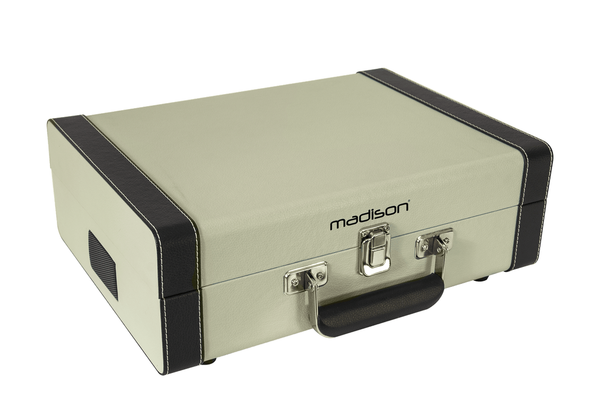 Madison Vintage skivspelare med Bluetooth (Cream)