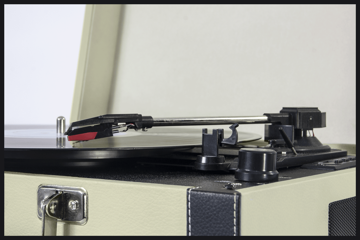 Madison Vintage skivspelare med Bluetooth (Cream)