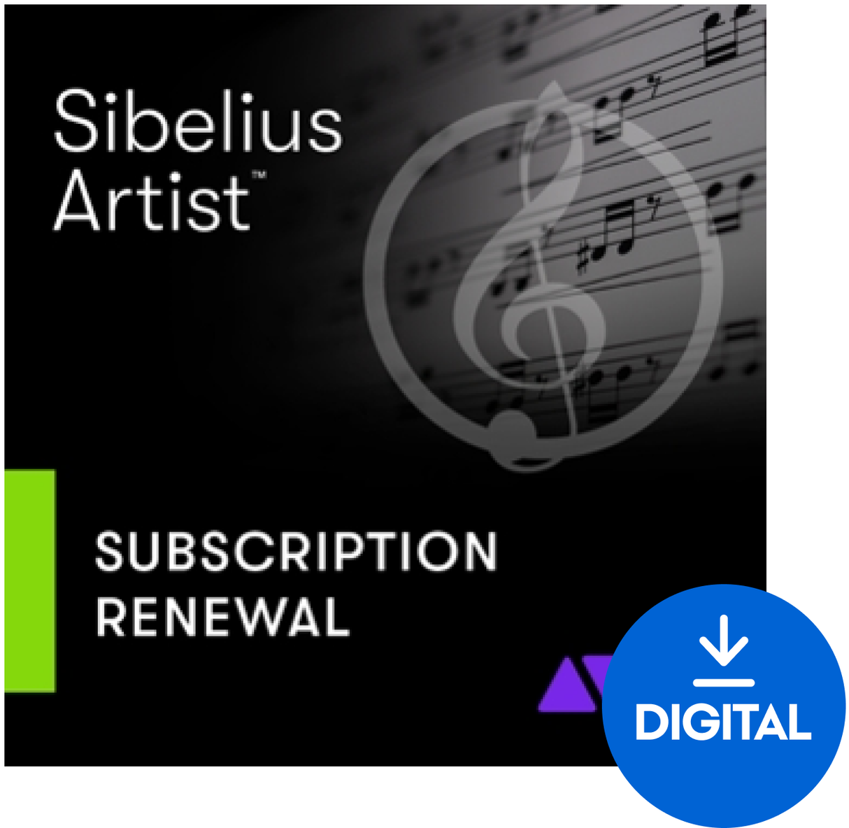 Sibelius Artist-prenumeration FÖRNYELSE