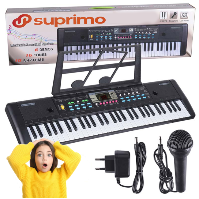 Sprimo 605 UFB keyboard med mikrofoner