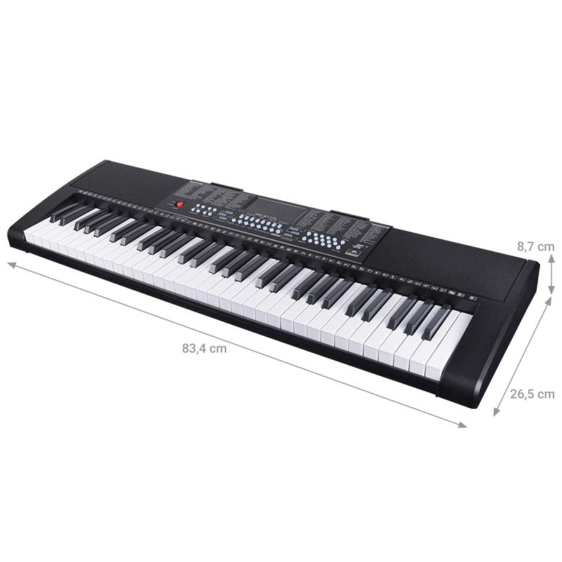 Keyboards m. LED (61 Tangenter)