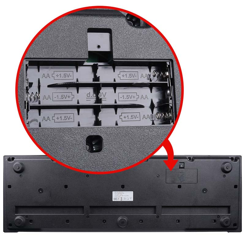 Keyboards m. LED (61 Tangenter)