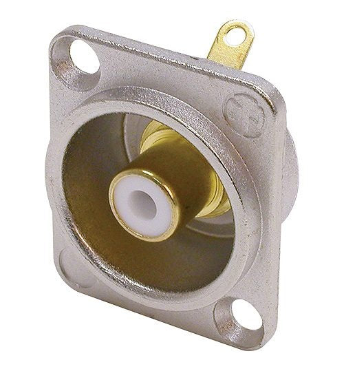 Neutrik NF2D-9 Phono D-typ chassiplugg