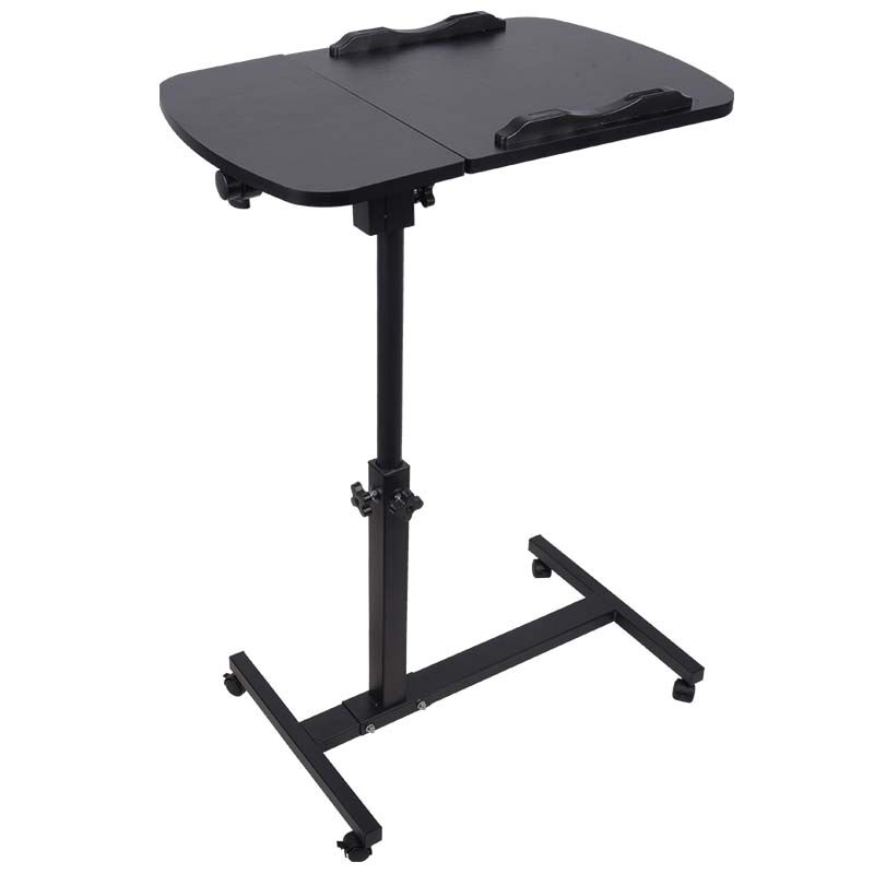 Justerbart laptopbord med hjul