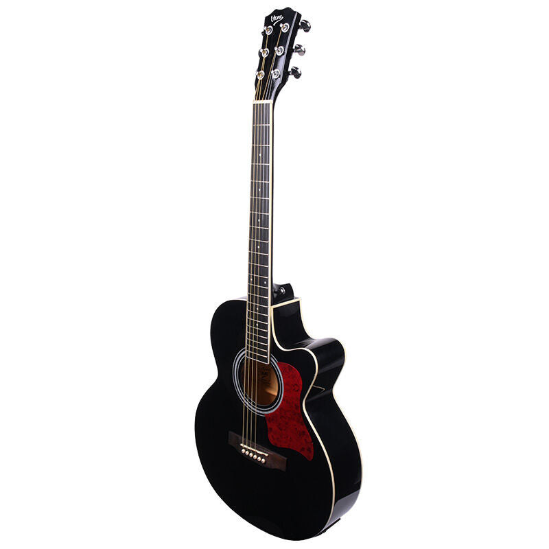 V-Tone EAG SET BK elektrisk akustisk guitar + forstærker, Sort