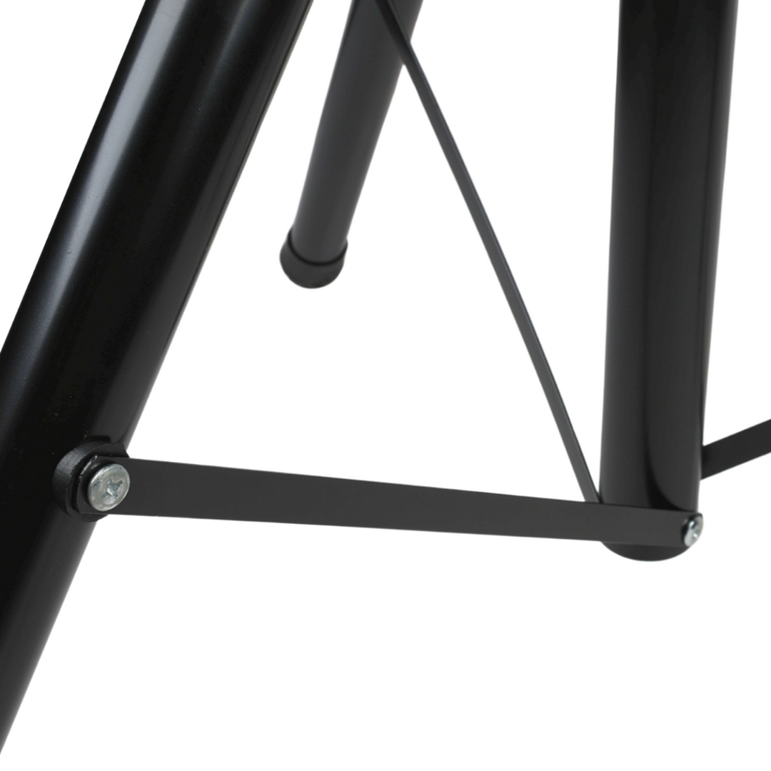 Högtalarstativ Tripod svart med säkerhetssprint