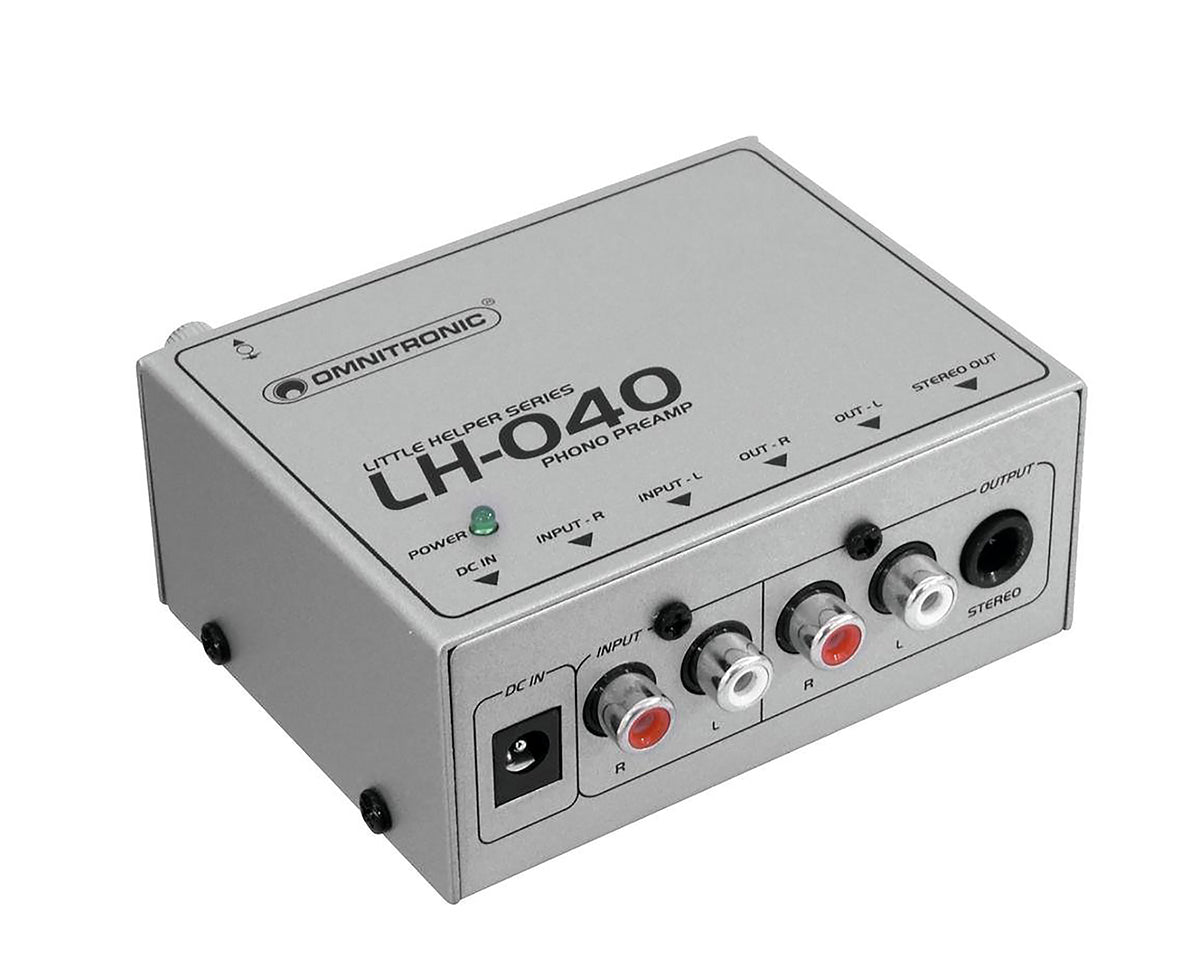 Omnitronic LH-040 RIAA förstärkare
