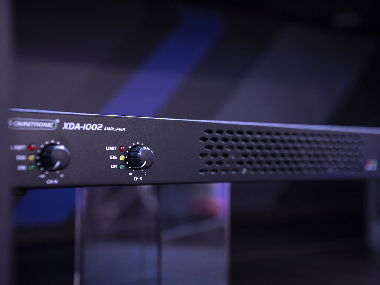 Omnitronic XDA-1002 PA digital förstärkare