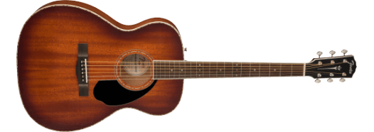 Fender PO-220E Orchestra Western Guitar ( Aged Cognac Burst )